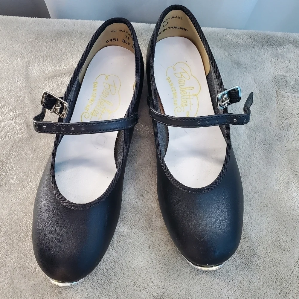 Barbette's black Mary Jane Tap Shoes 7